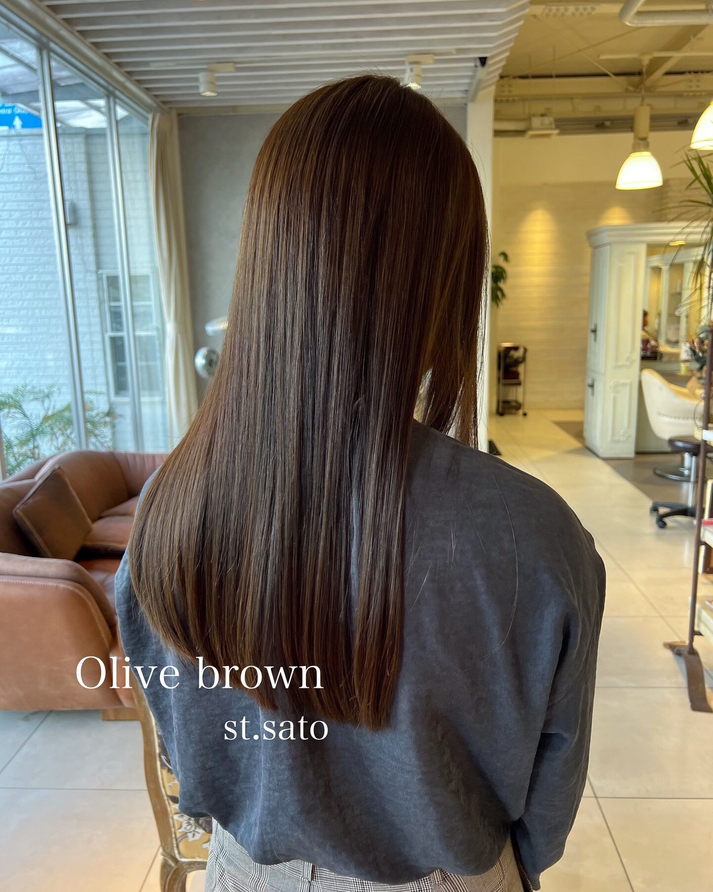 Olive brown