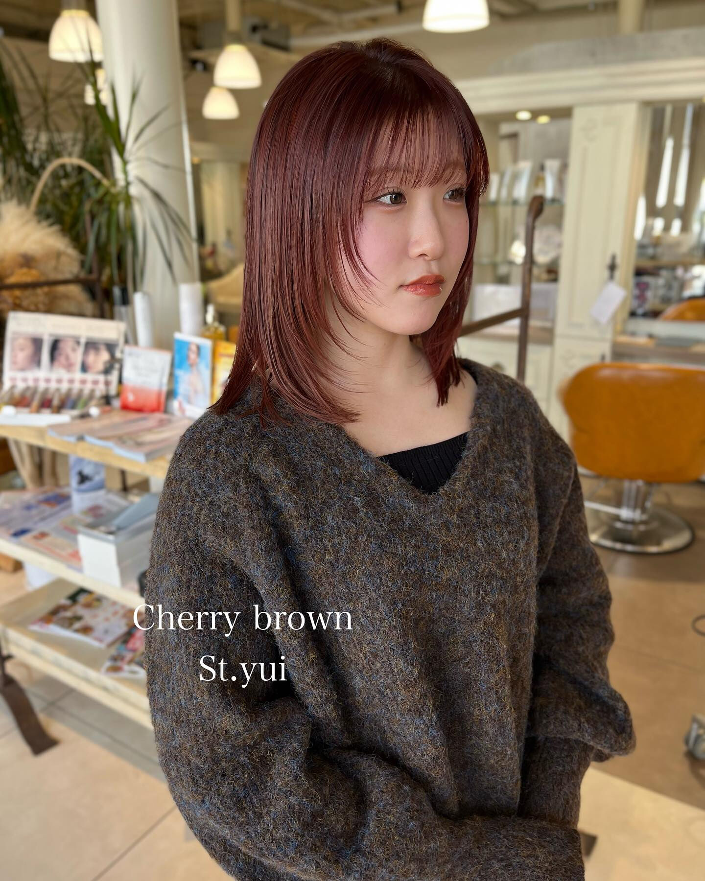 Cherry brown🍒