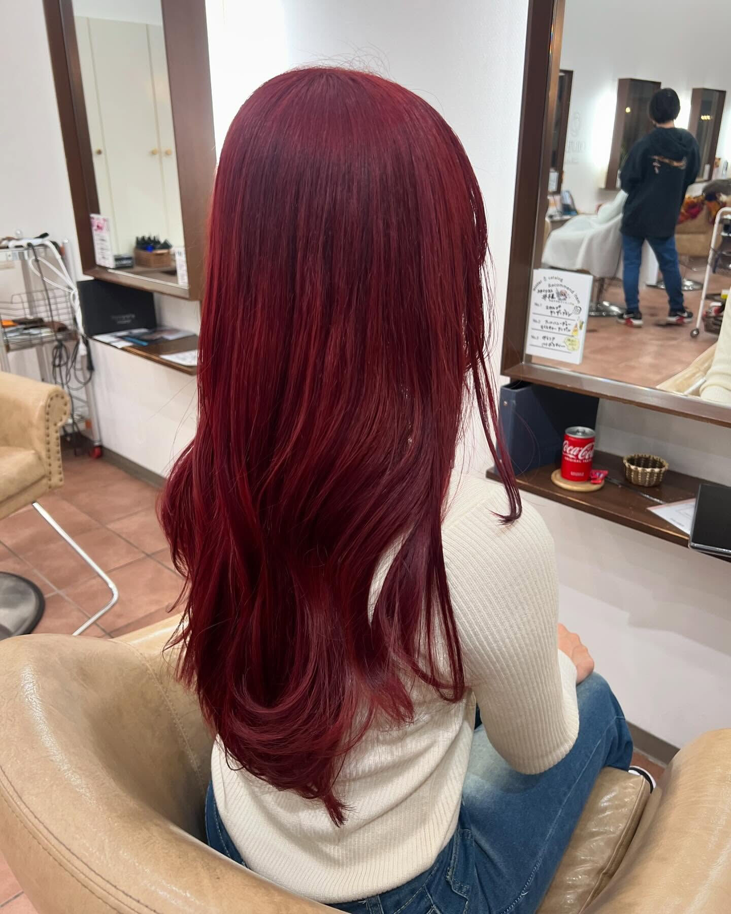 hot wine red color 🍷♥️