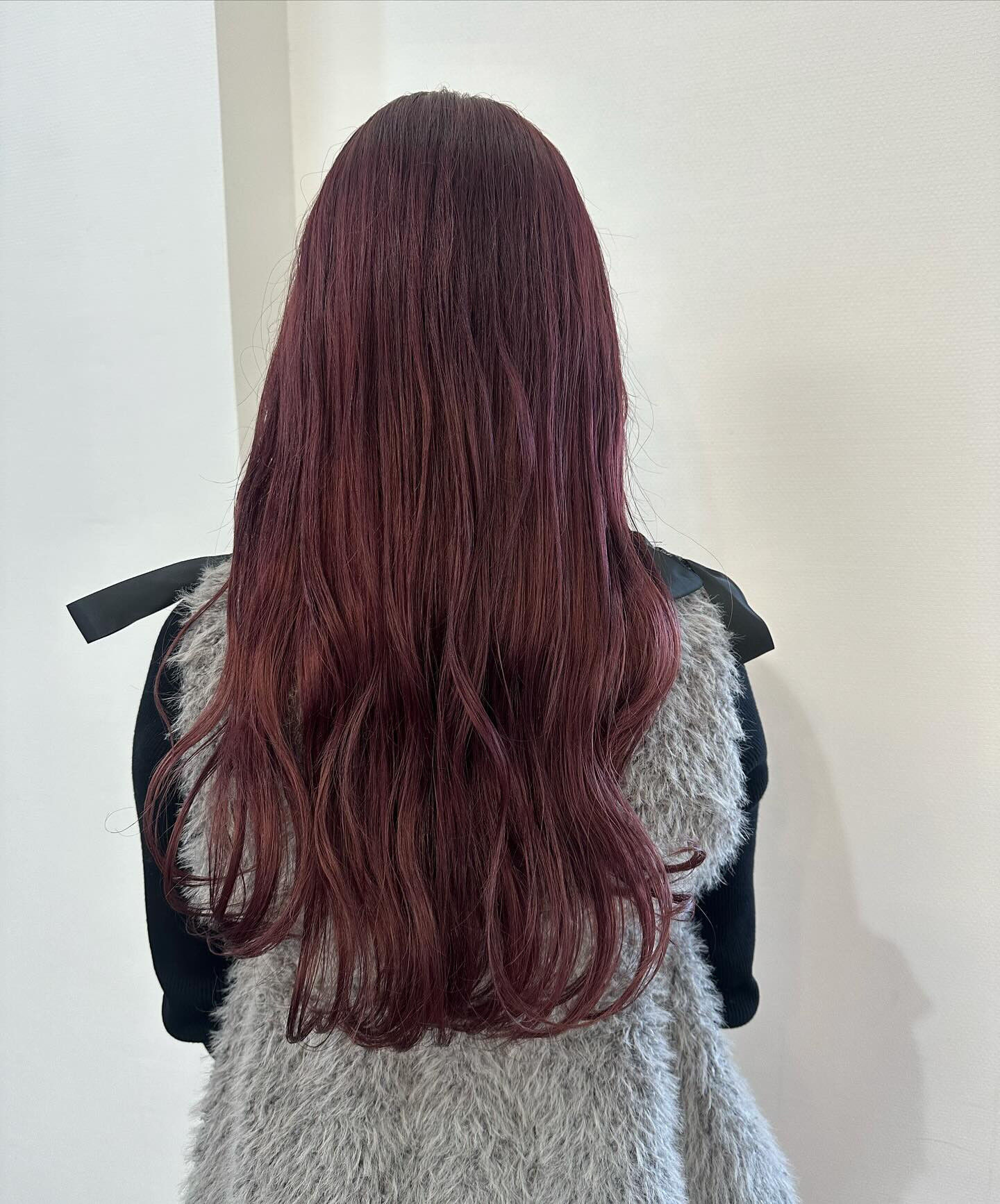 ブリーチで作る可愛いボルドーカラーです🧸🎀