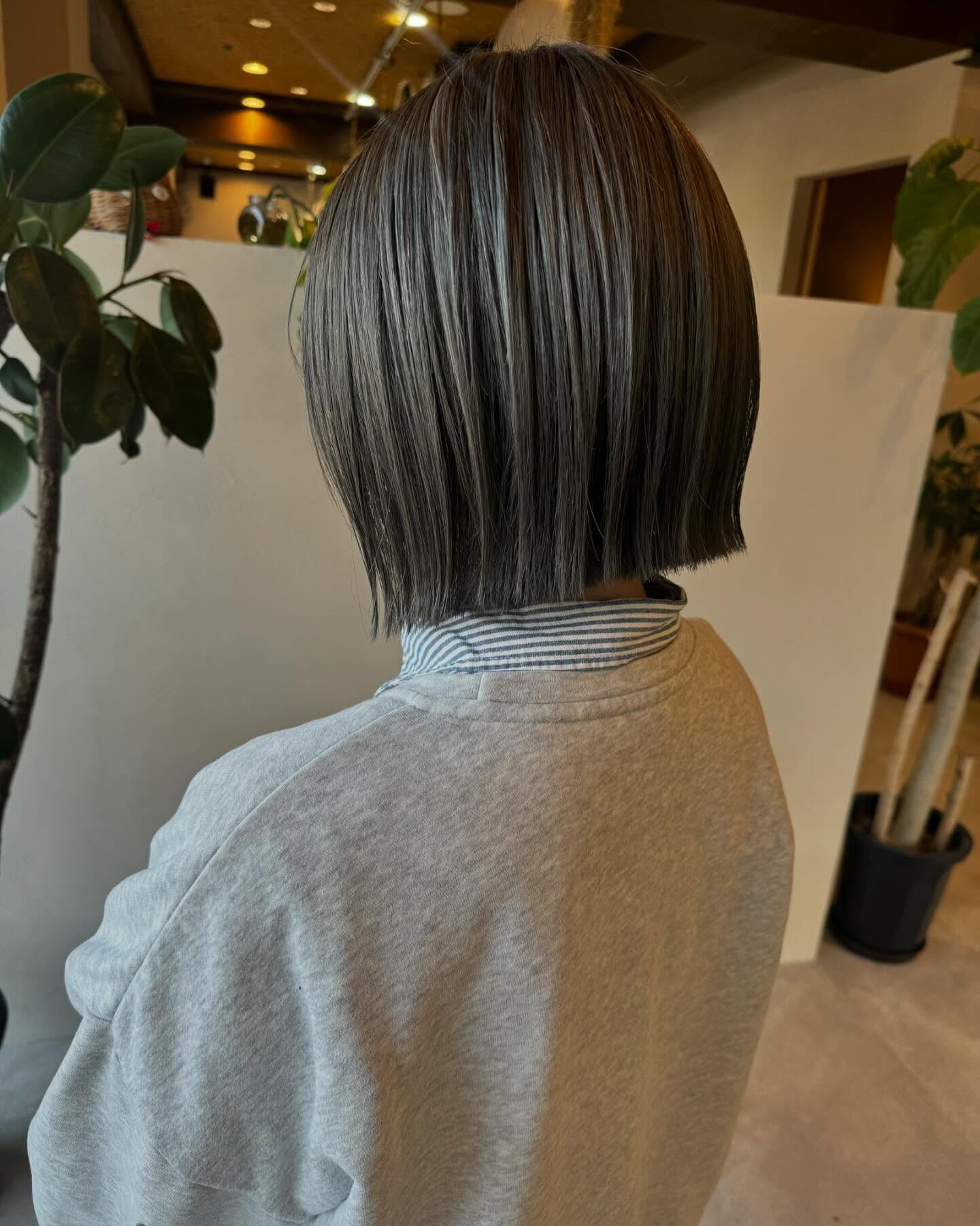 ダブルカラーdeグレージュ🩵