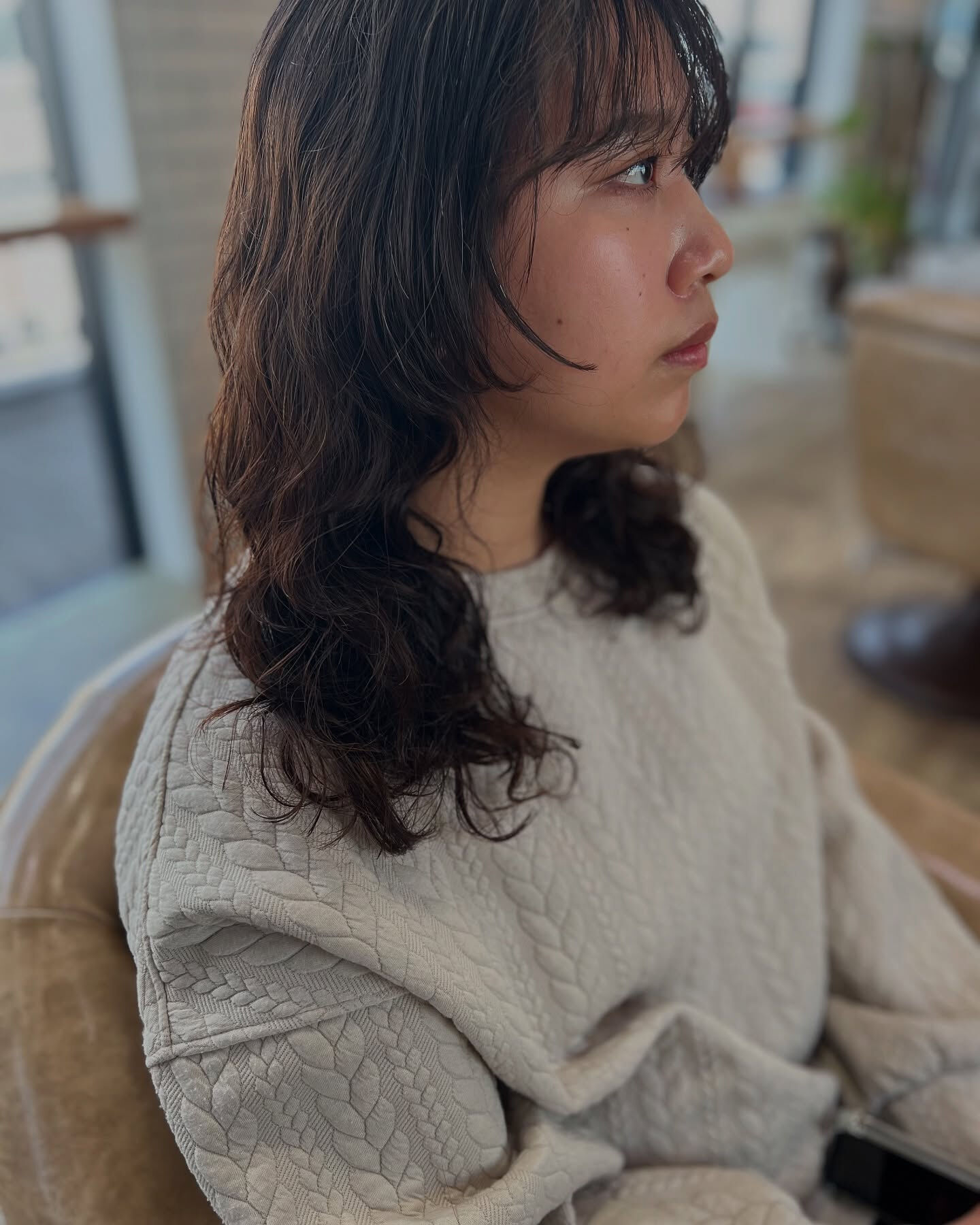 しっかりめパーマもかわいい🌱