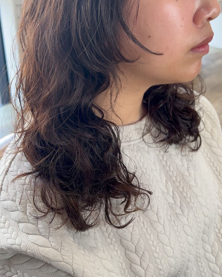 しっかりめパーマもかわいい🌱