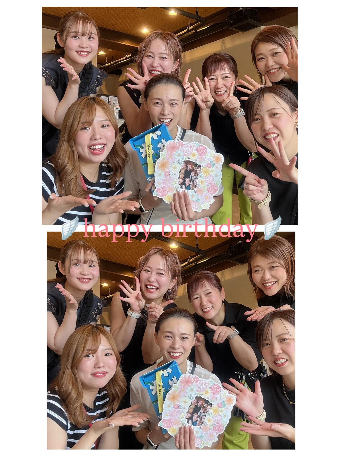 🎉happy birthday🎉　ビューティシャン白神さん🌷