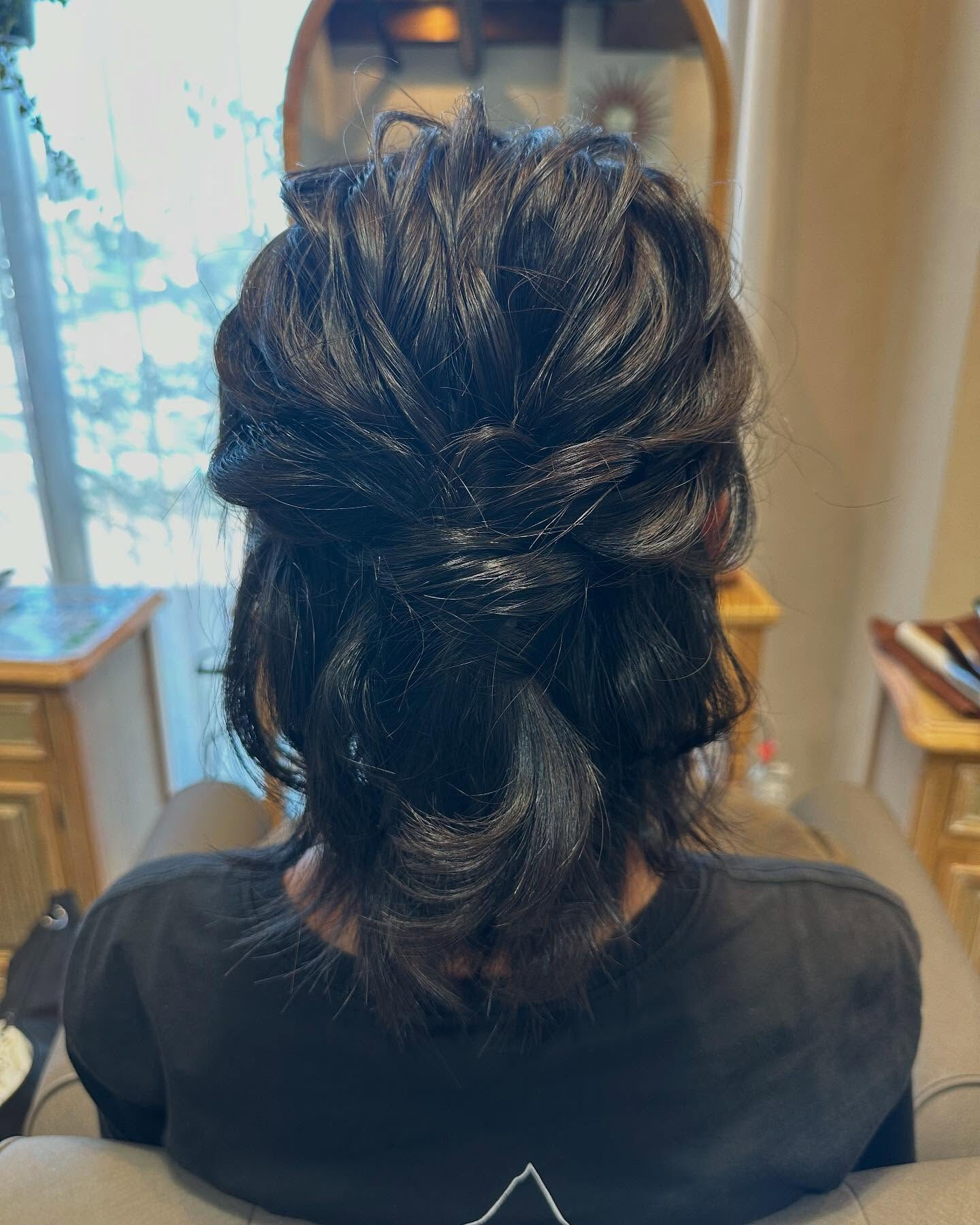 ハーフアップアレンジ🎀