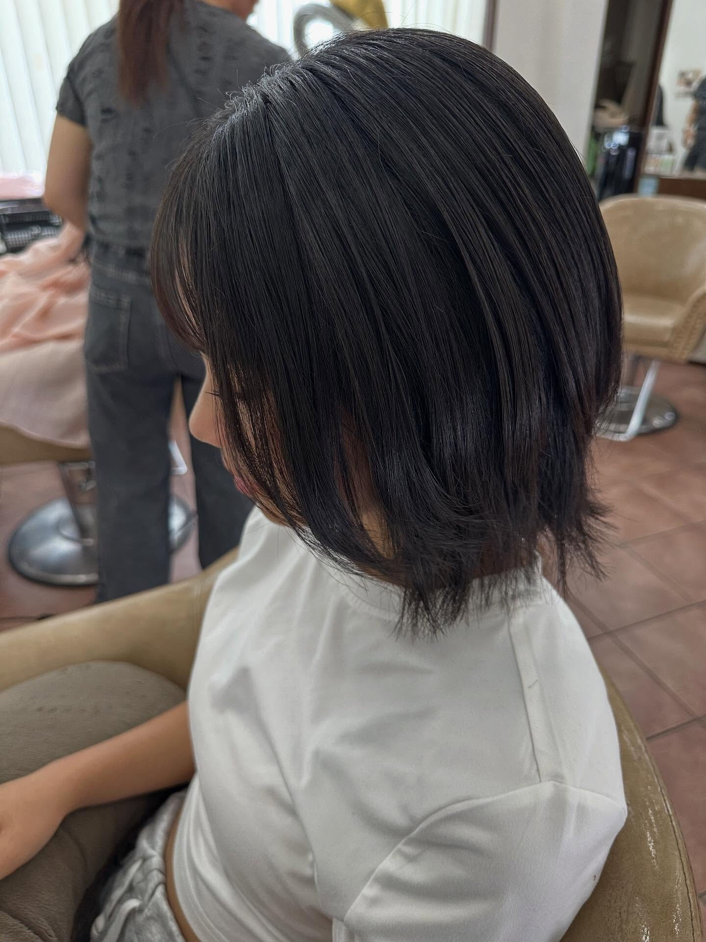 初カットモデルさんでした✂️✨