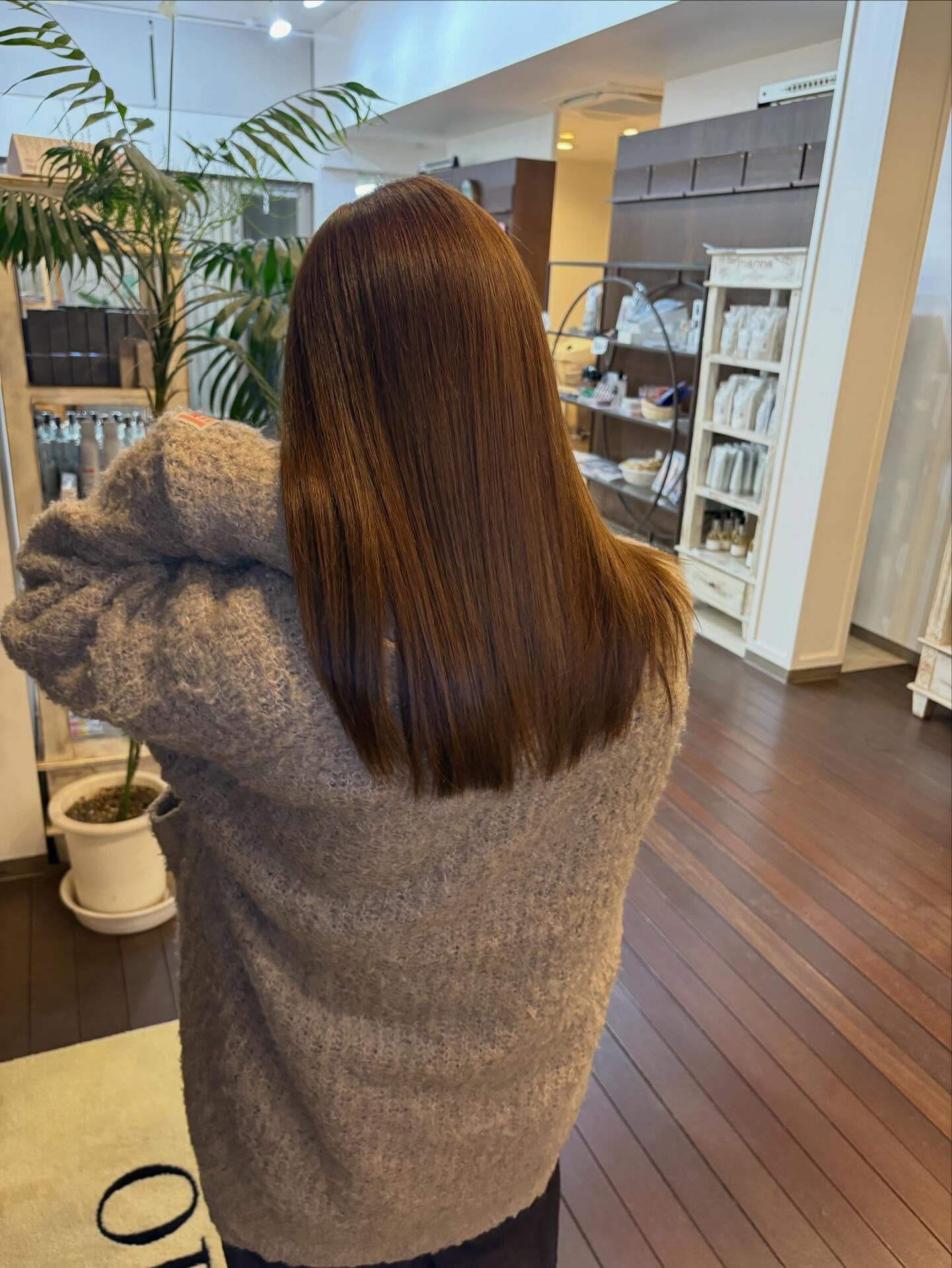 【Olive beige×髪質改善color】