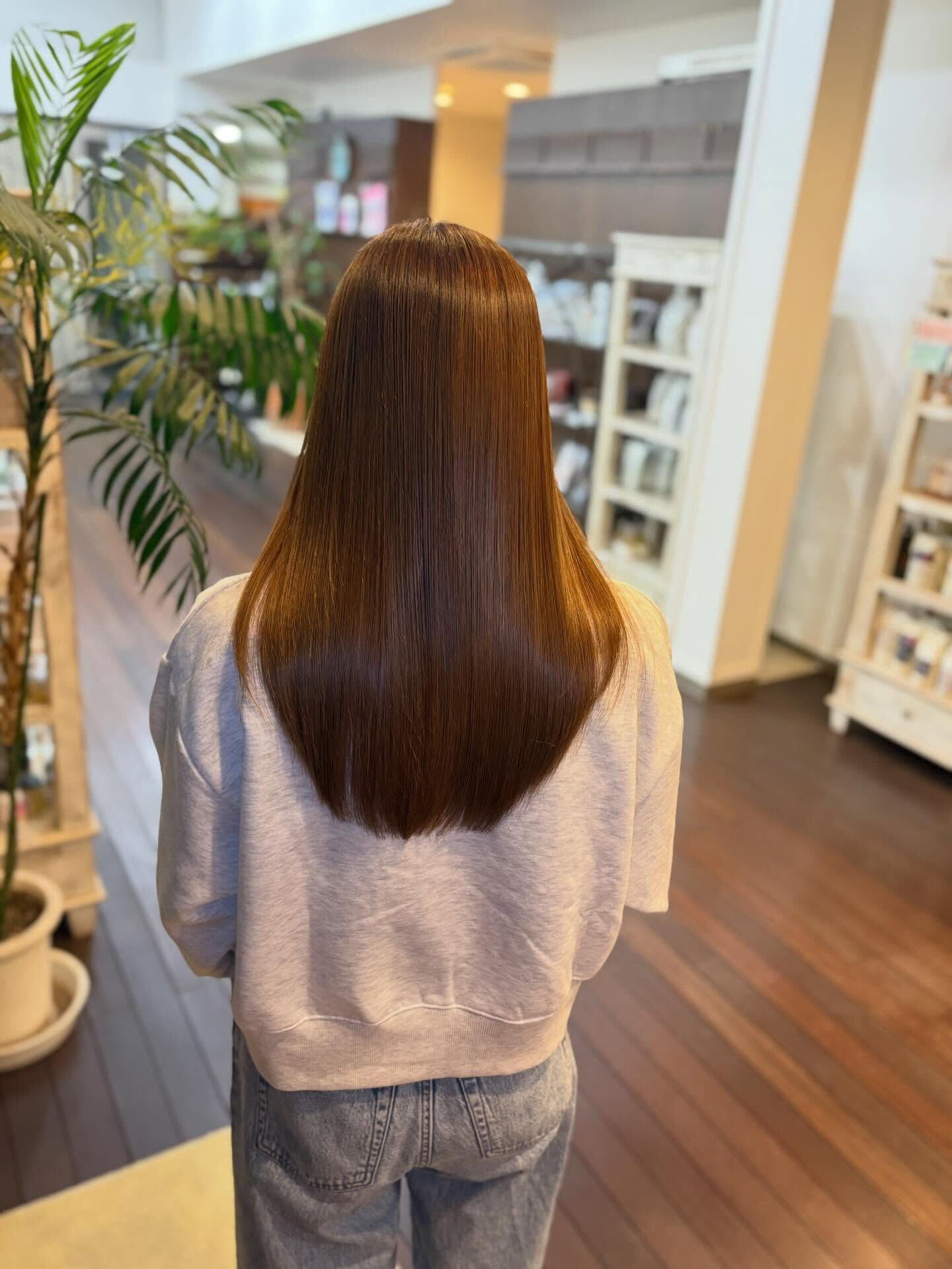 【brown color × 髪質改善カラー】