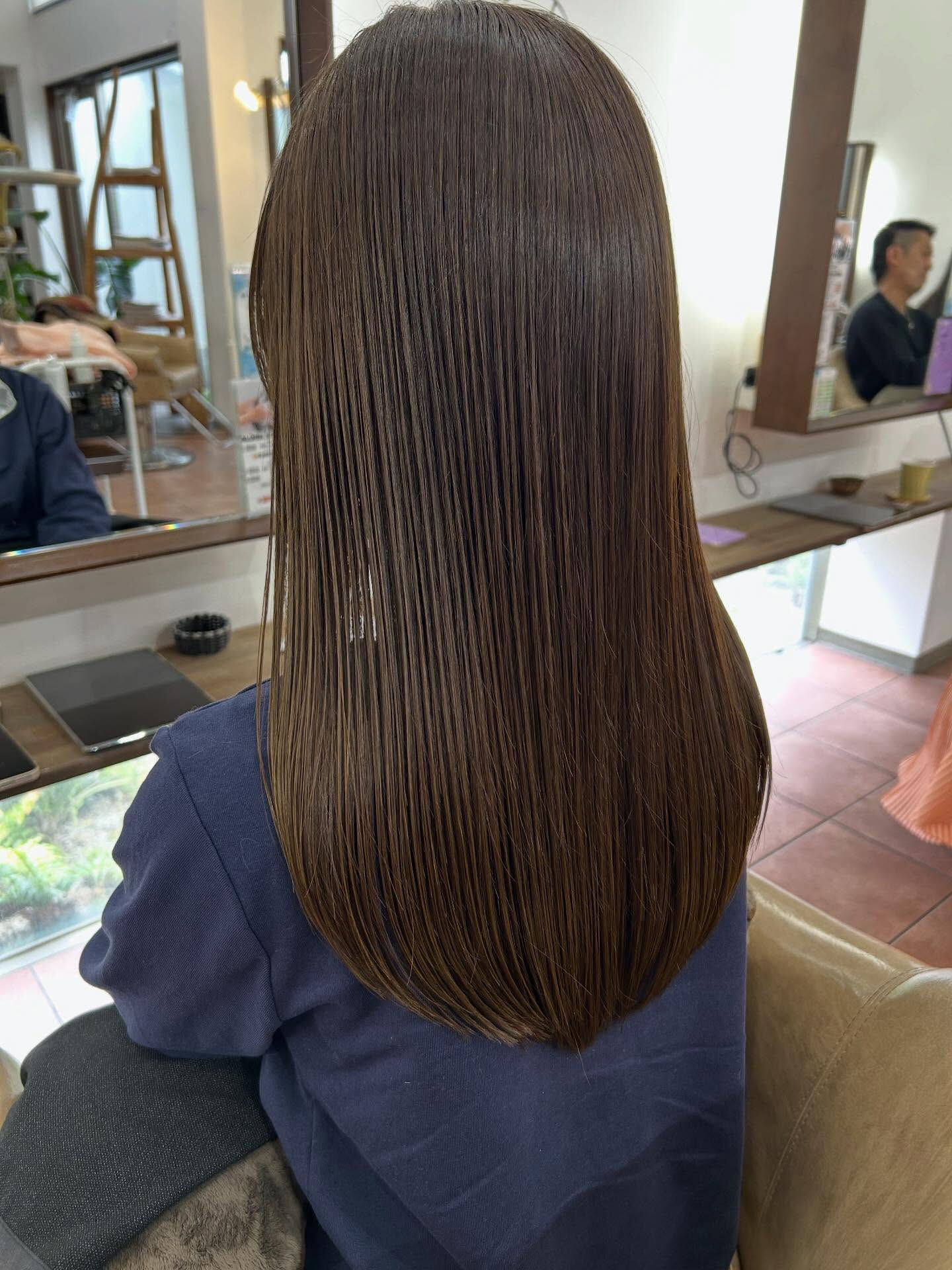 総社美容院　オリーブカラー🌱