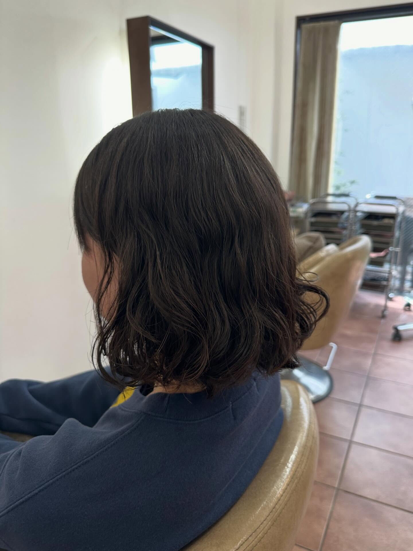 ボブ×パーマ🩷👩🏻‍🦱