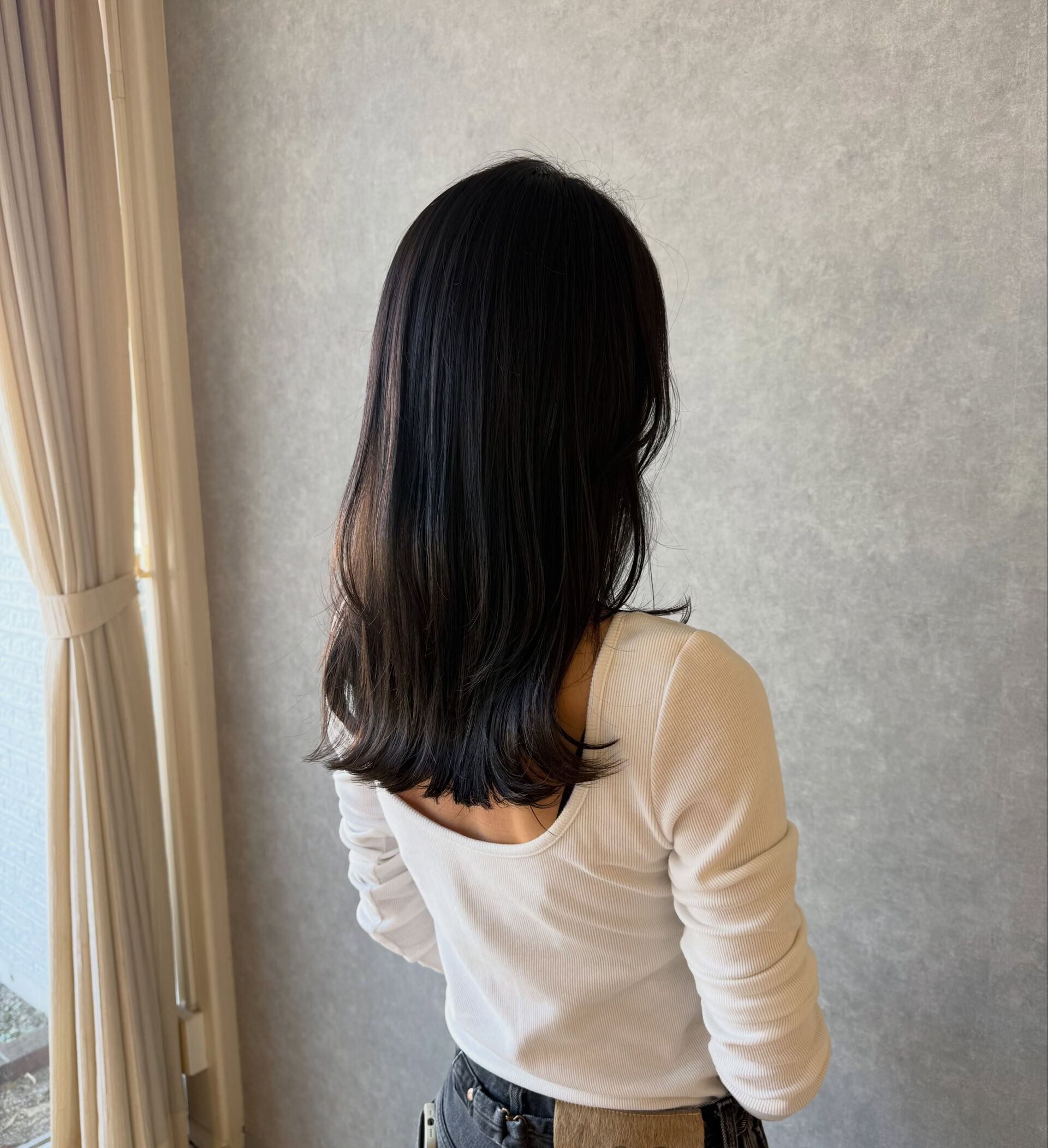 透明感カラー×レイヤーカット
